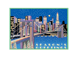Brooklyn Bridge and Skyline